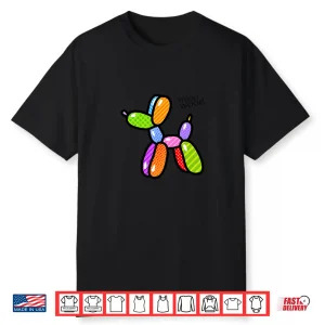 Poodle Dog Balloon Animal Illustration Graphic Designs Shirt