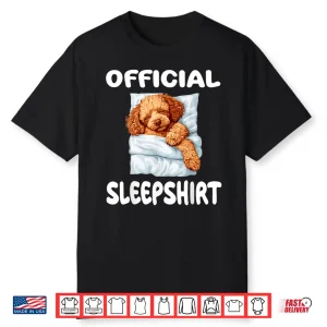 Toy Poodle Dog Official Sleepshirt Pajamas Nightgown Shirt