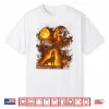 Vintage Moonlight Dog Funny Poodle Howling At The Moon Shirt