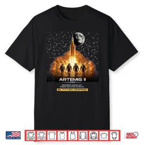 Artemis Launch To The Moon Graduation Day Shirt
