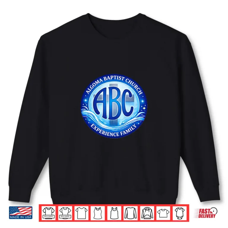 Sweatshirt Algoma. Baptist Church Logo Shirt