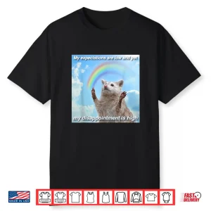 My Expectations Are Low And Yet My Disappointment Is High Shirt