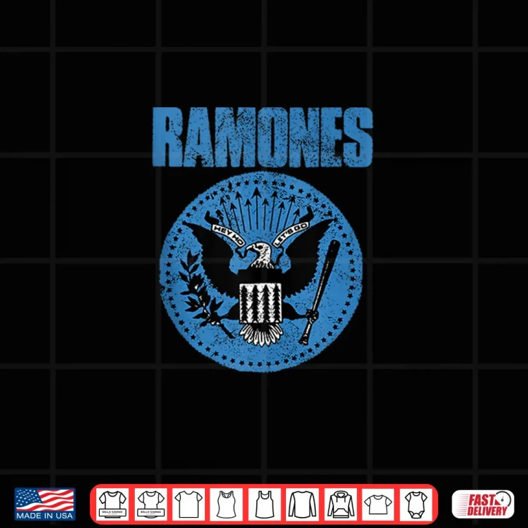 Design Ramones Blue Seal Shirt