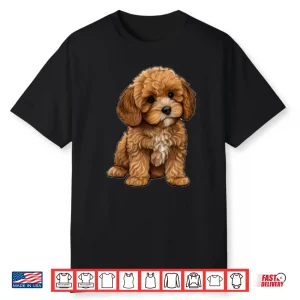 Cavapoo Dog Cavalier King Charles And Poodle Dog Shirt