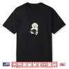 Dog Lovers Gifts White Poodle In Pocket Funny Dog Face Shirt