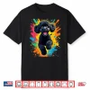 Funny Poodle Dog Jumping Design For Black Poodle Lovers Shirt