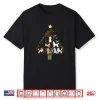 Poodle Christmas Tree We Woof You A Merry Christmas Shirt