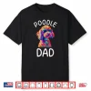 Toy Poodle Dad Pop Art Design Mens Toy Poodle Lovers Shirt