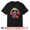 Toy Poodle Lover Wearing Sunglasses Pop Art Funny Toy Poodle Shirt
