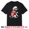 Funny I Love Mom Tattoo Poodle Mom For Women Shirt