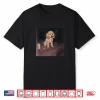 Funny Smoking Toy Poodle Dog Cigarette Beer Gen Z Shirt