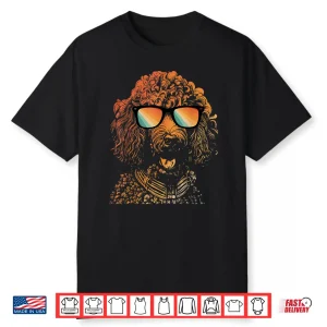 Groovy Poodle Dog Owner Pet Breeder Canine Puppy Lover Shirt