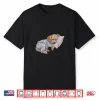 Sleeping Pajama Poodle Drawing Art Design Shirt
