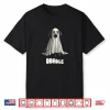 Spooky Boodle Black Poodle Halloween Ghost Funny Dog Mom Shirt