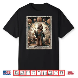 Poodle Tarot Card Dog Shirt