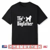 The Dogfather Tee Fathers Day Gift Dad Dog Lover Poodle Shirt