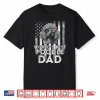 Vintage Usa Flag World’S Best Poodle Dog Dad Fathers Day Shirt
