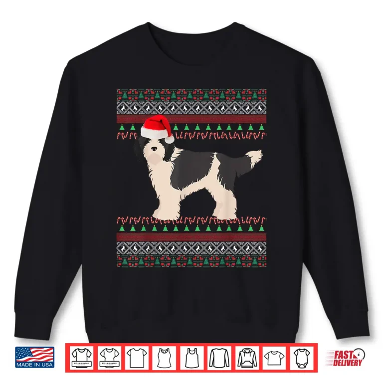 Sweatshirt Sheepadoodle Christmas Shirt