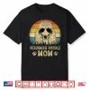Vintage Standard Poodle Mom Dog Lovers Mother’S Day Shirt