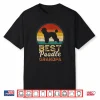 Mens Best Poodle Grandpa Father’S Day Grandfather Poodle Dog Shirt