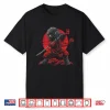 Poodle Dad Cute Japanese Anime Stuff Samurai Dog Ninja Shirt