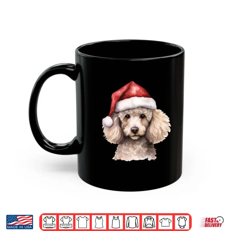 Mug Poodle Christmas Dog Shirt