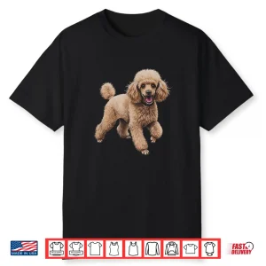 Poodle Drawing Art Design Shirt