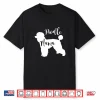 Poodle Mama Profile Of Poodle Dog Mom Gift Shirt