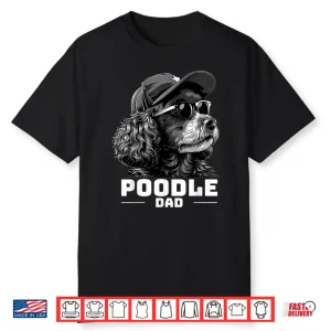 Vintage Poodle Dad Shirt