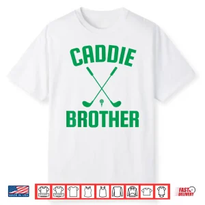 Caddie Brother Golf Club Golfing Golfer Cute Golf Player Boy Shirt