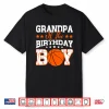 Grandpa Of The Birthday Boy Basketball Family Matching Shirt