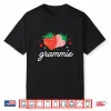 Strawberry Grammie Strawberry 1St Birthday Family Matching Shirt
