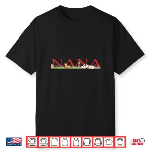 Birthday Farm Animal Nana Shirt