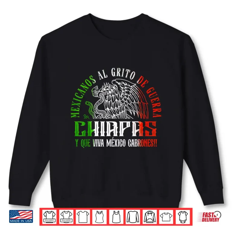 Sweatshirt Chiapas Mexico Souvenir Mexican Travel Vacation Shirt
