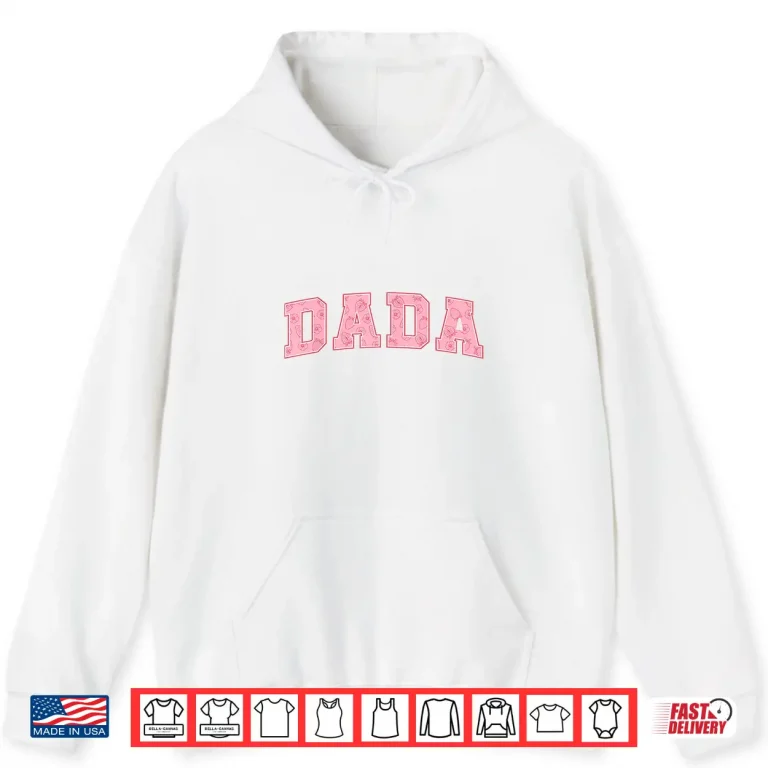 Hoodie Dada of The Berry First Birthday Strawberry Family Matching Shirt
