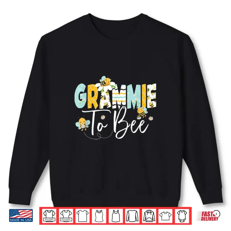 Sweatshirt Grammie to Bee Birthday Party Family Matching Shirt