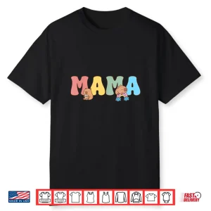 Mama Of The Birthday Girl Capybara Boba Milk Tea Birthday Shirt