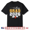 College Class Of 2026 Graduate Student School Graduation Shirt