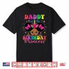 Daddy Of The Birthday Girl Princess Afro Melanin Unicorn Shirt