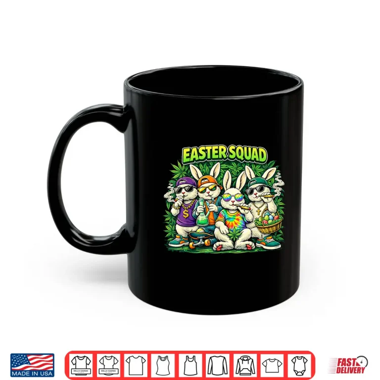 Mug Easter Squad Family Matching Easter Day Happy 420 Easter Shirt