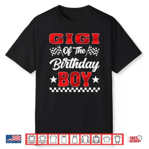 Race Car Gigi Of The Birthday Boy Racing Family Shirt
