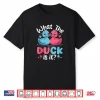 What The Ducks Is It Baby Gender Reveal Party Baby Shower Shirt