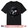 Black Poodle Patriotic American Flag Usa Sunglasses Dog Shirt