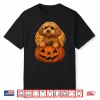Cavapoo Pumpkin Halloween Costume Toddler Kids Men Women Shirt
