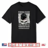Personal Stalker Black Standard Poodle Shirt