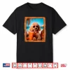 Poodle Chill Vibes Tropical Paradise Shirt