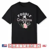 Poodle Grandma Gifts Womens Mom Poodle Dog Lover Christmas Shirt