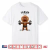 Tan Poodle Dog Weightlifting In Fitness Gym Shirt