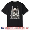 Catnip Made Me Do It Cat Prison Bars Cat Jail Ragdoll Cat Shirt
