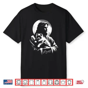 Jesus Ragdoll Cat Funny Christian Religious Unisex Adults Shirt